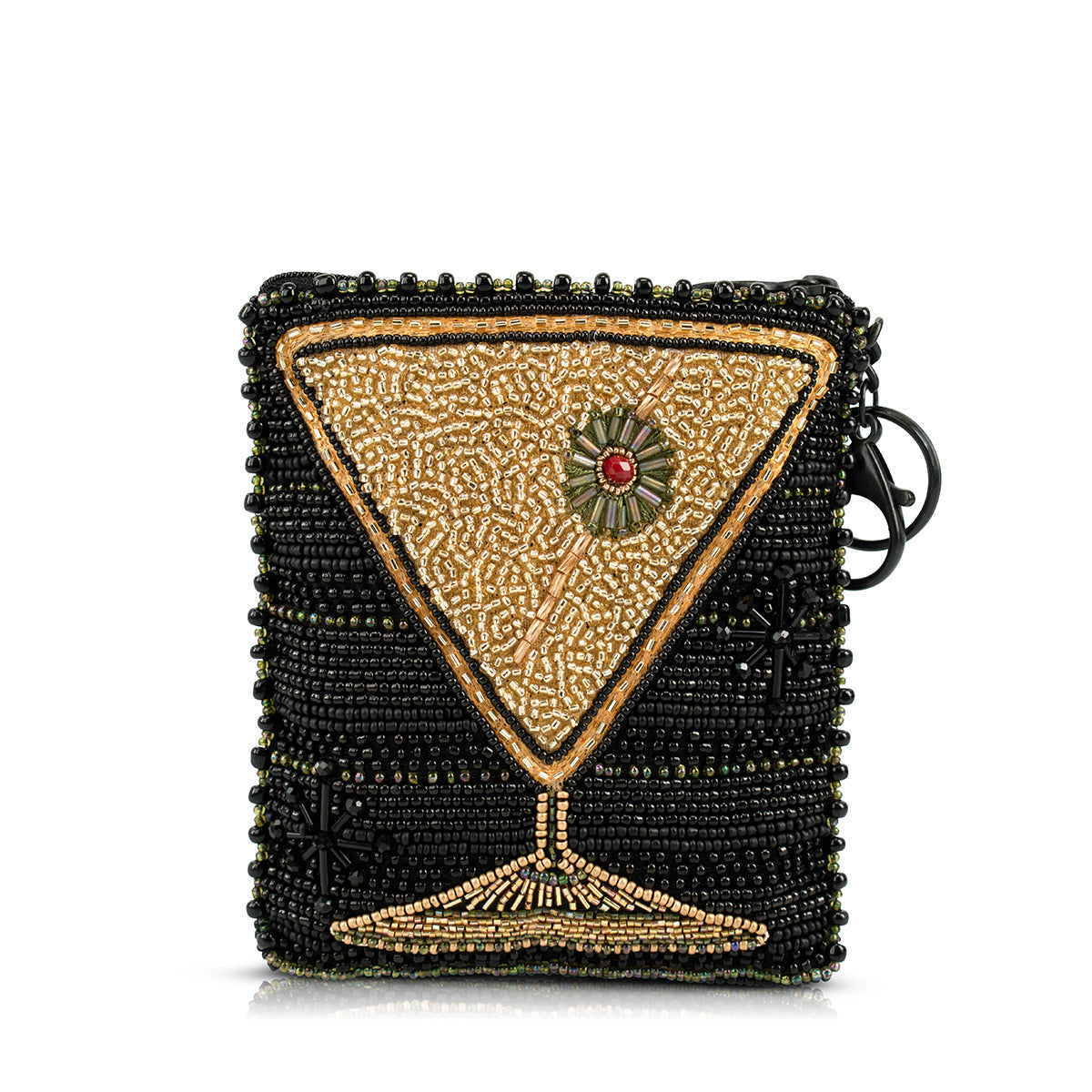 Bottoms Up Coin Purse beaded - 1