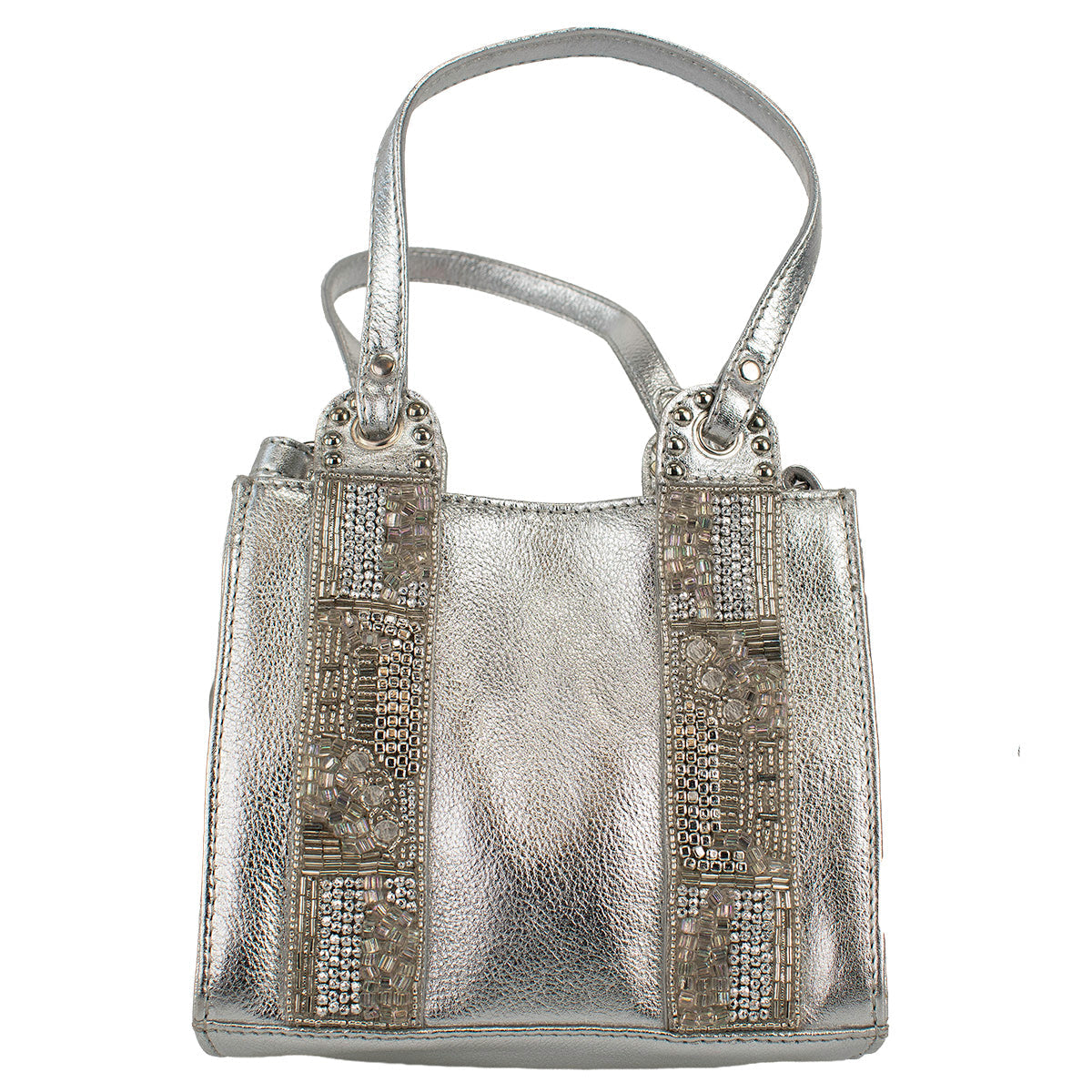 Beaded Silver Handbag’One of a Kind’ beaded - One Kind 1