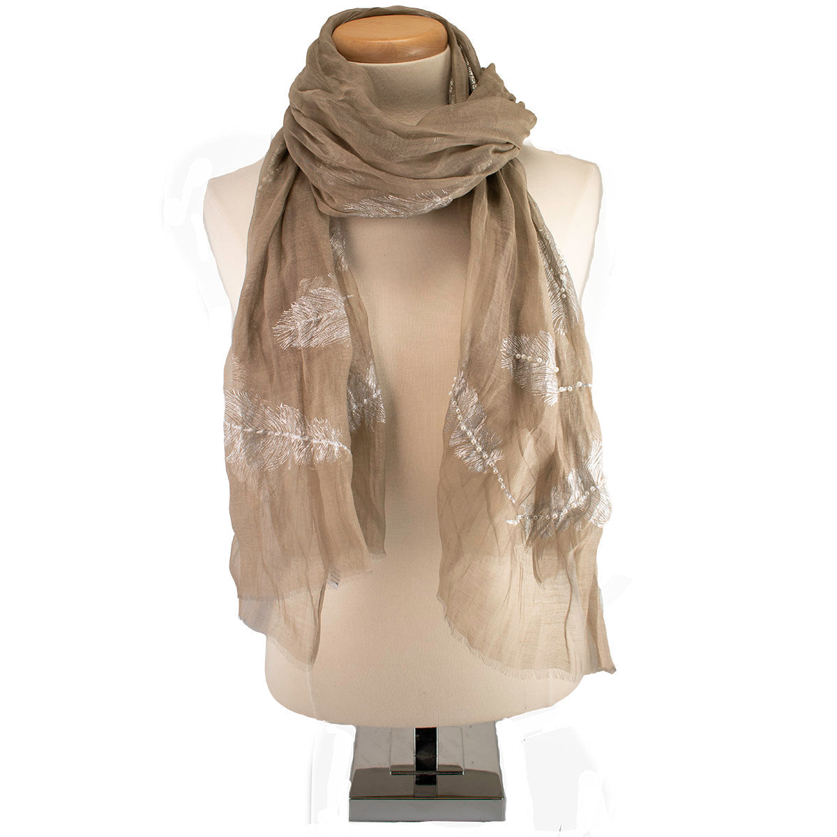 Beaded Scarf ’One of a Kind’ beaded - One Kind 1