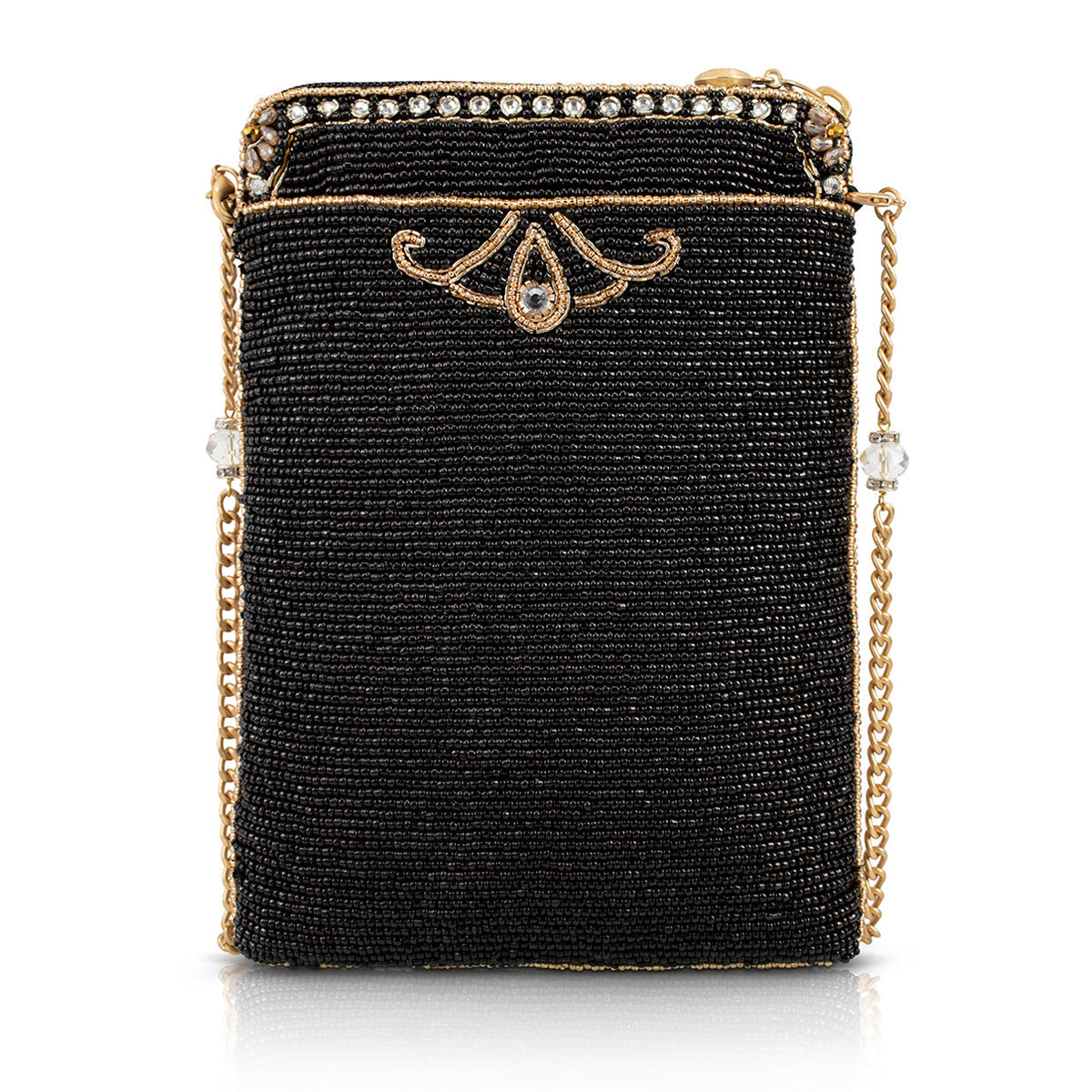 Royalty Mini Crossbody Handbag beaded - 2