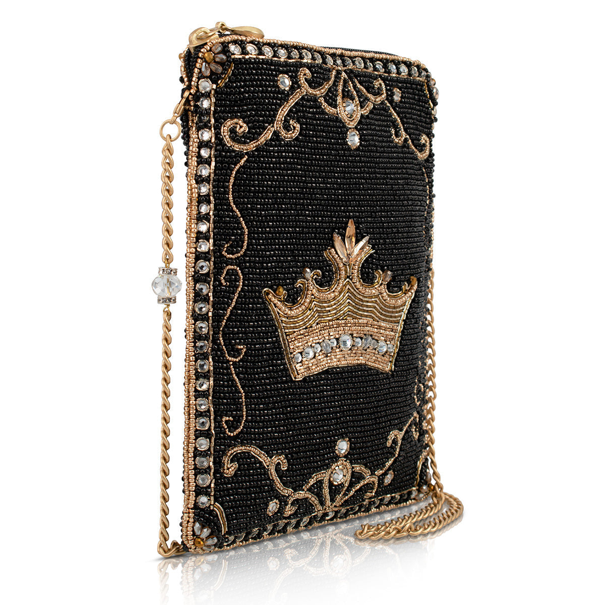 Royalty Mini Crossbody Handbag beaded - 3