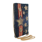 Americana Crossbody Phone Bag side view
