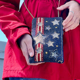 Americana Crossbody Phone Bag model