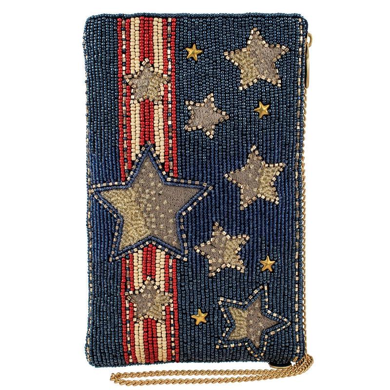 Americana Crossbody Phone Bag front view
