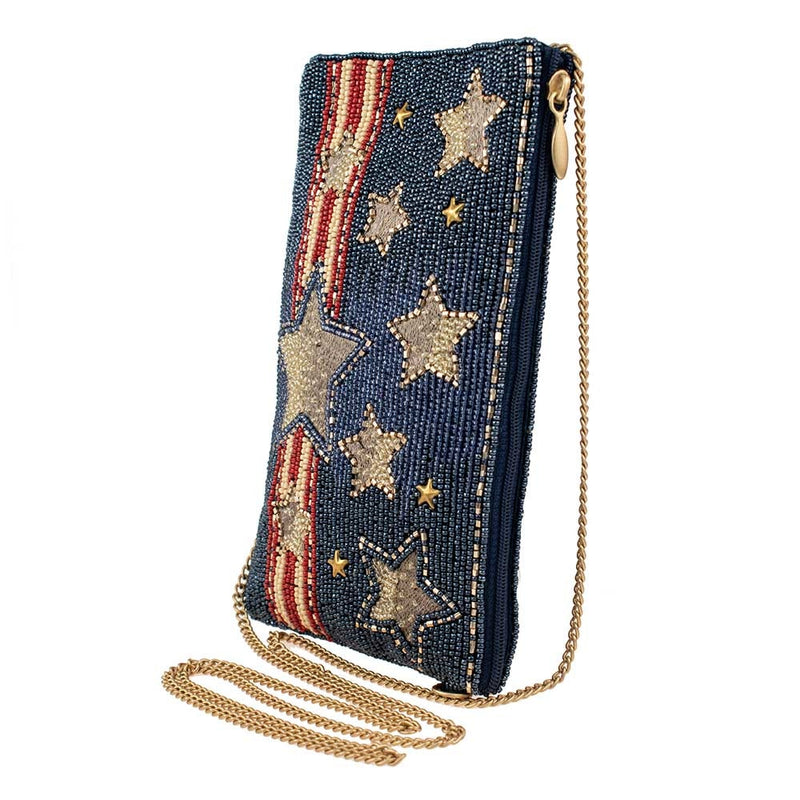 Mary Frances Americana Crossbody Phone Bag & Earbud Case