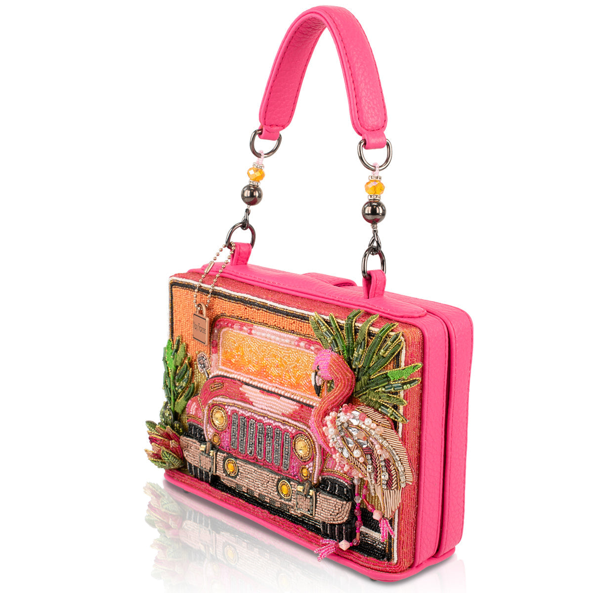 Flamingo Flair Handbag Top Handle