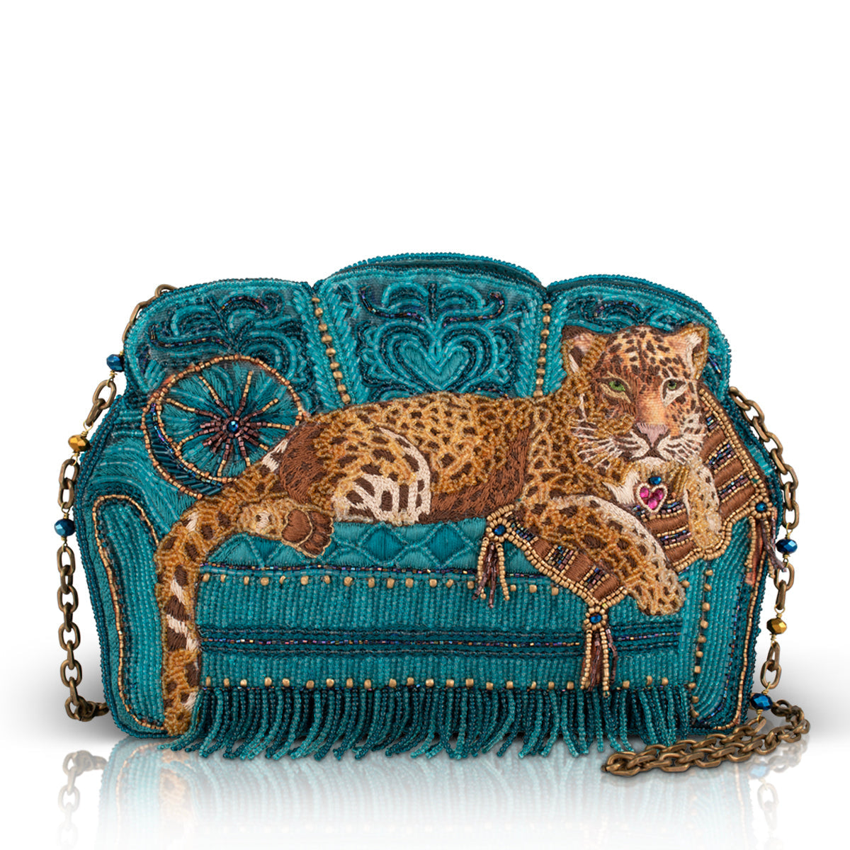 Lazy Leopard Crossbody Handbag