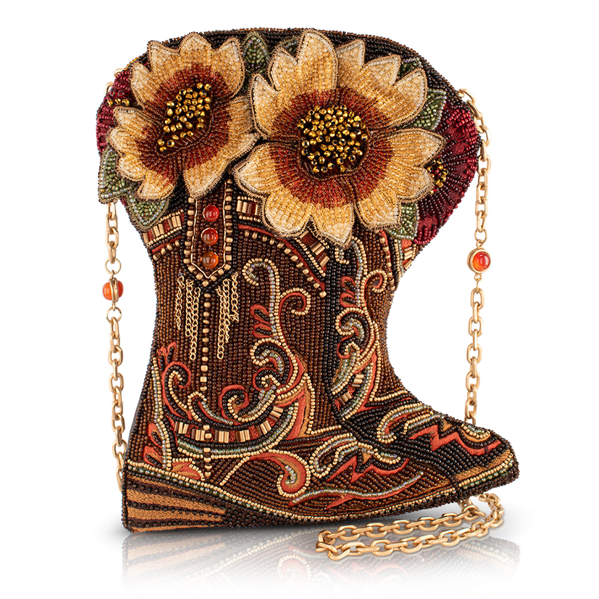 Floral Frontier Crossbody Handbag