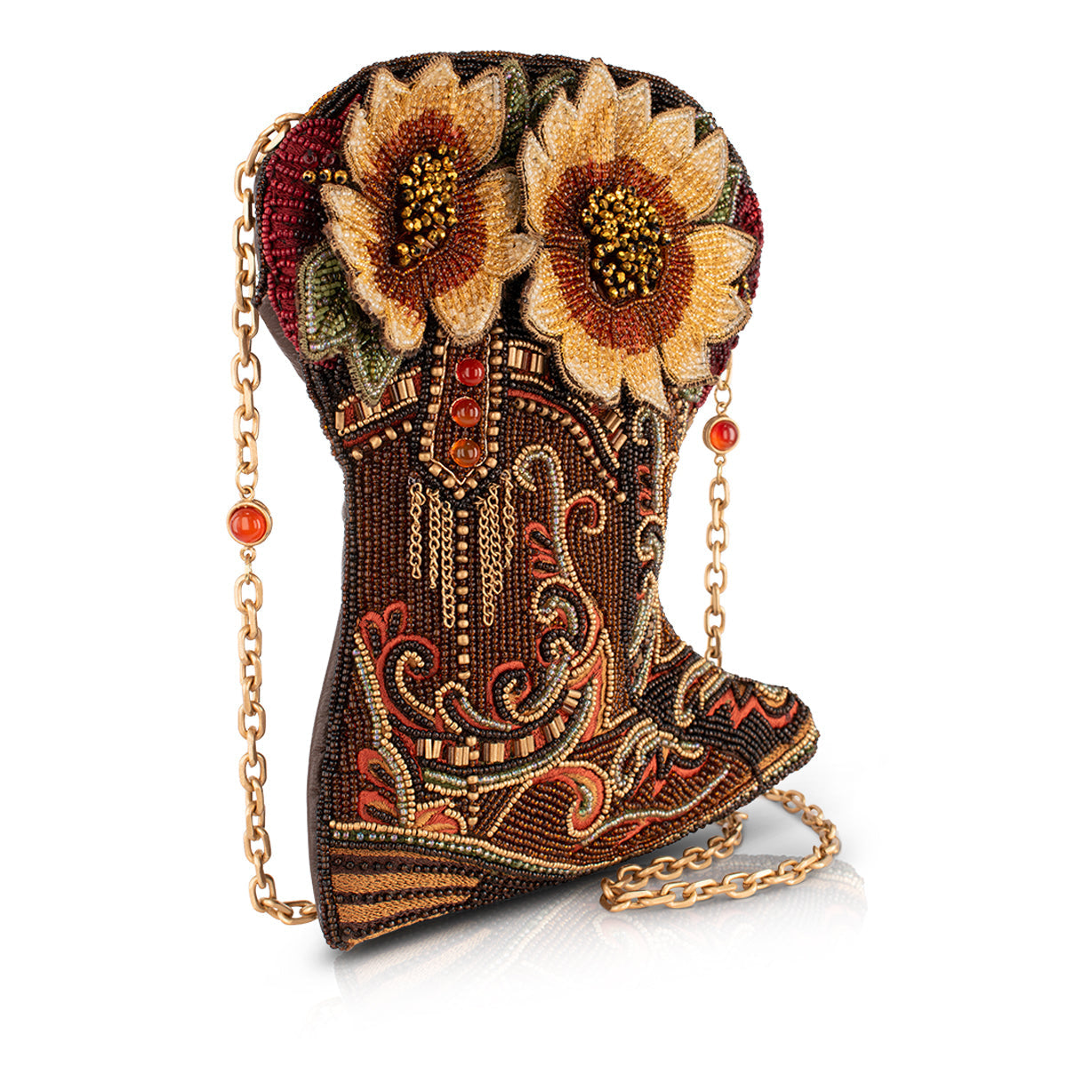 Floral Frontier Crossbody Handbag