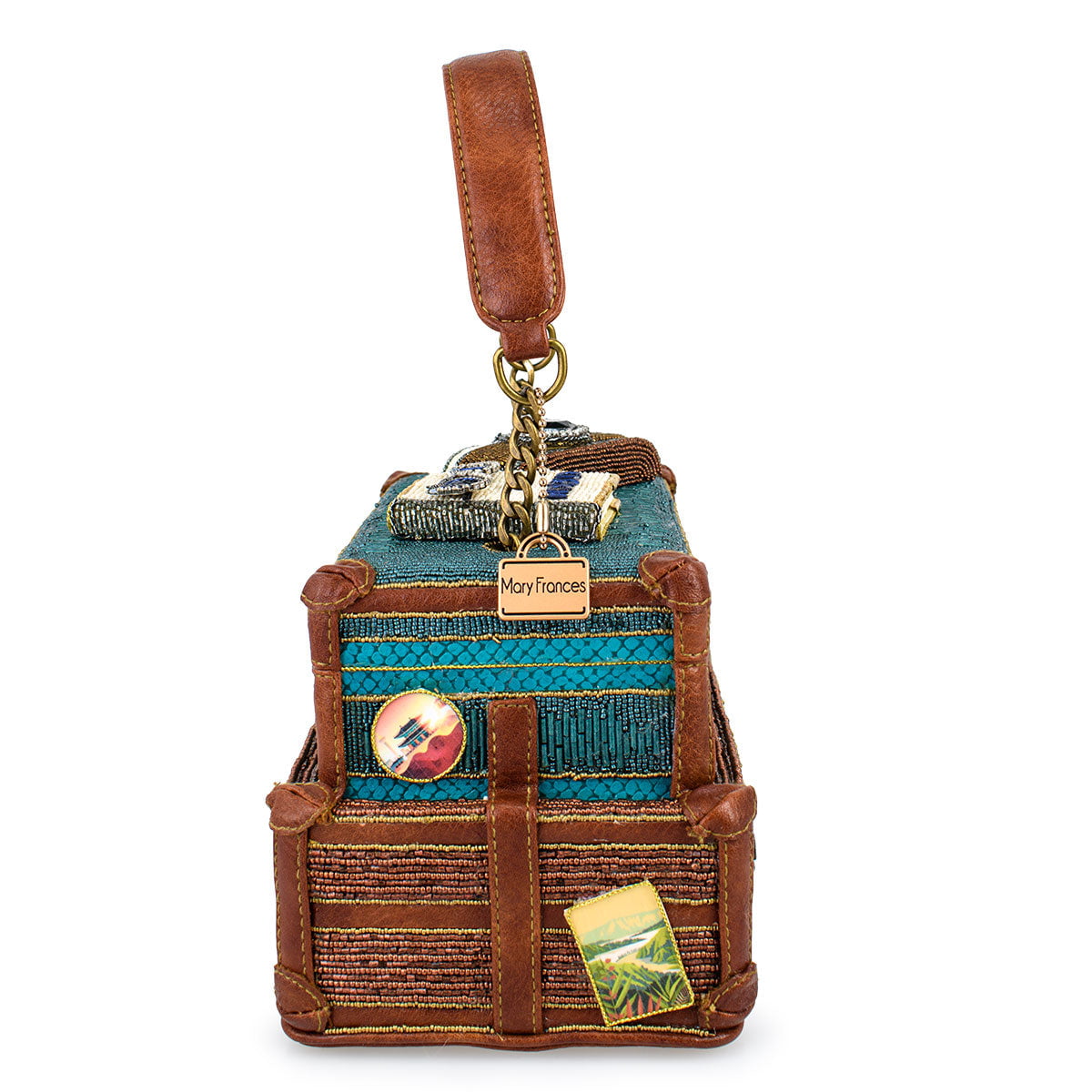 Baggage Claim Top Handle Bag beaded - Handbag 8