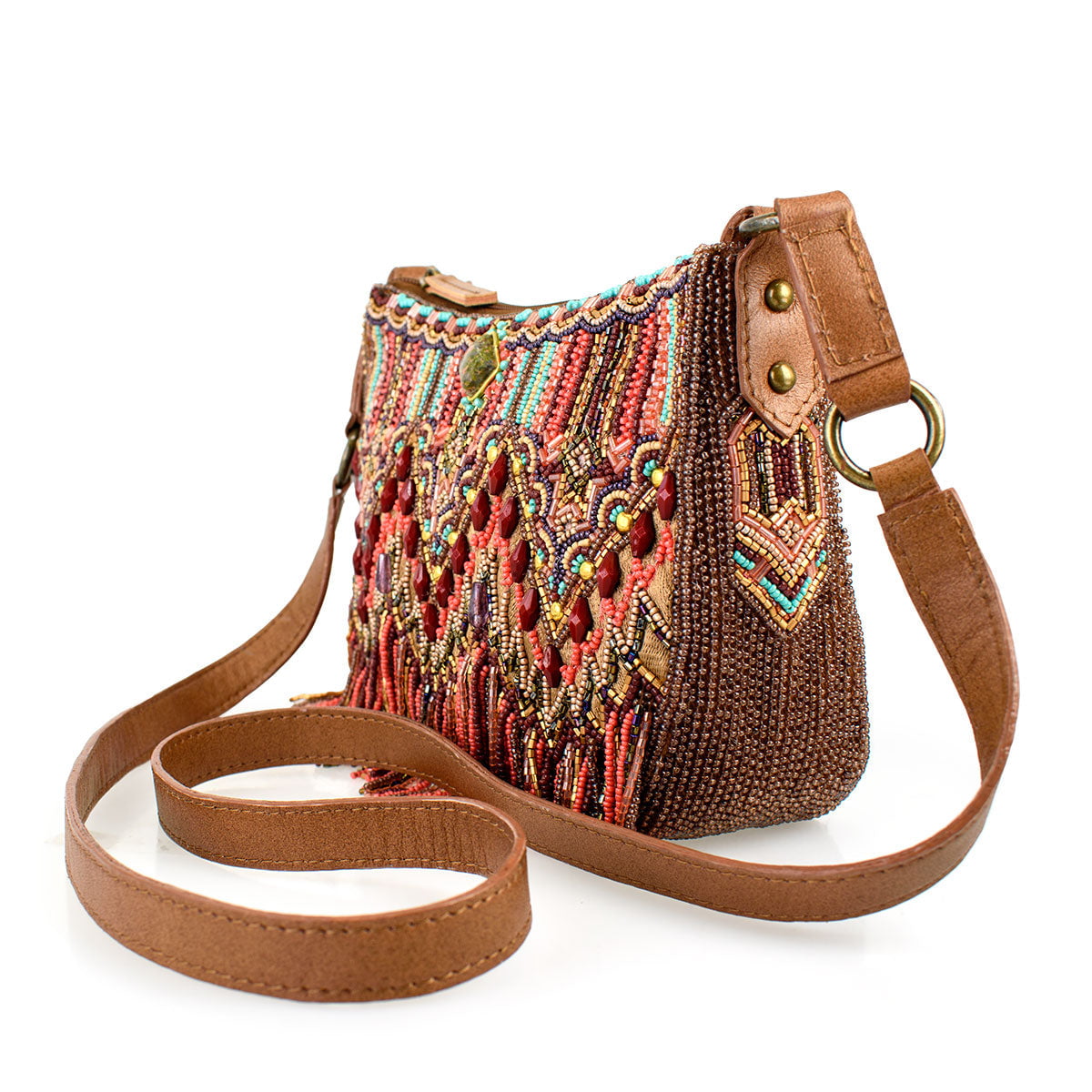 Barefoot on the Beach Crossbody Handbag beaded - 5