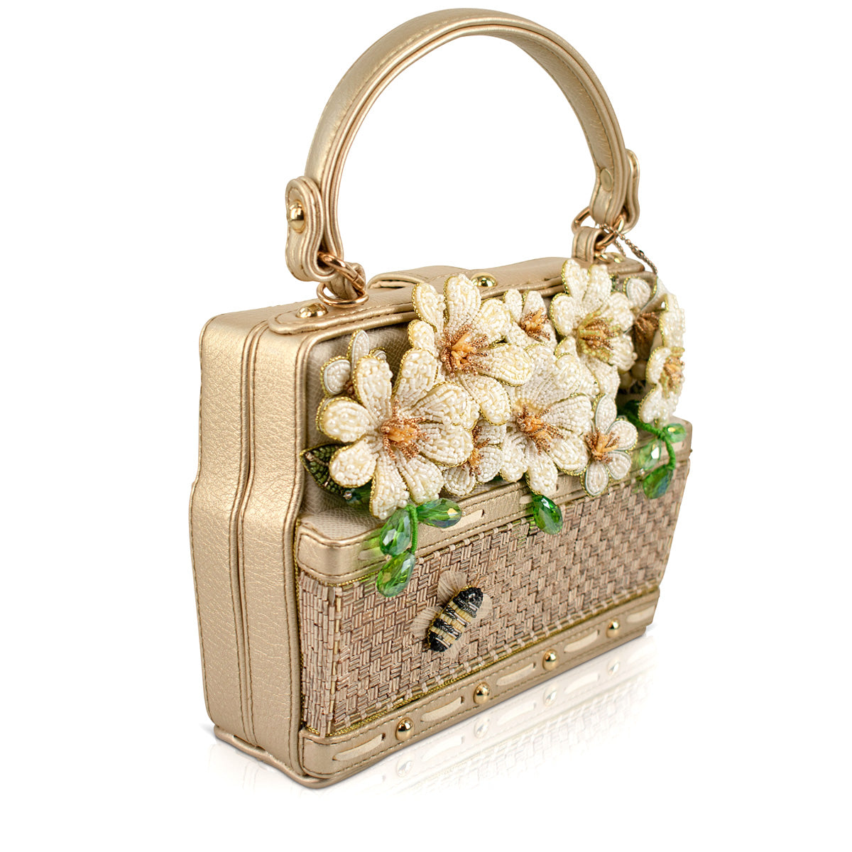 Basket Of Sunshine Top Handle Handbag