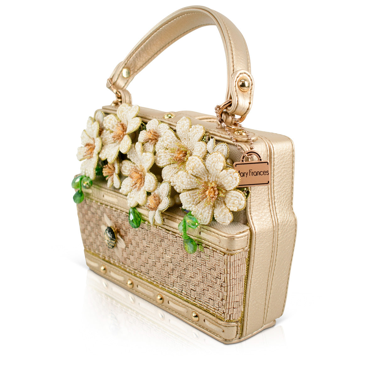 Basket of Sunshine Daisy Boquet Top Handle Handbag