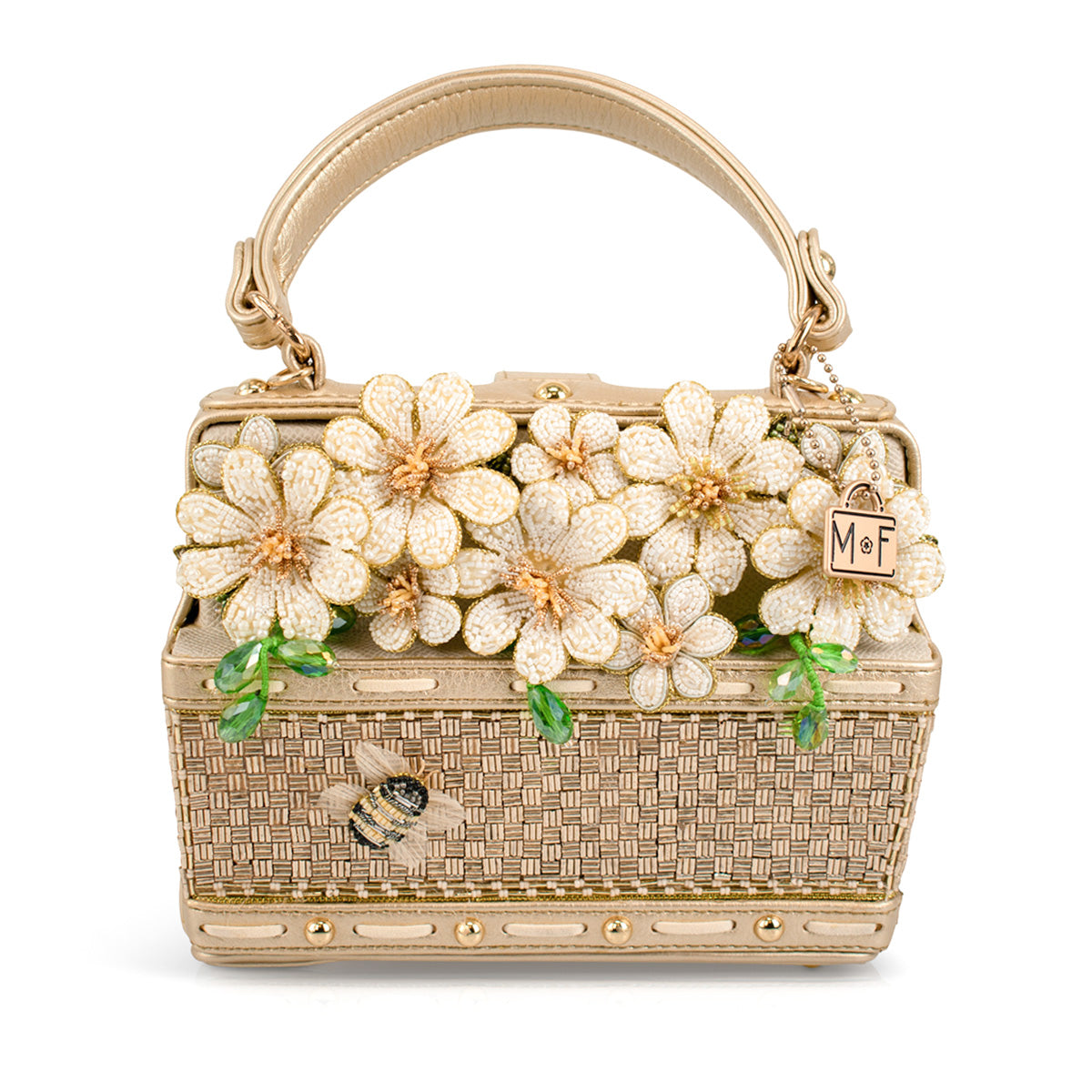 Basket of Sunshine Daisy Boquet Top Handle Handbag