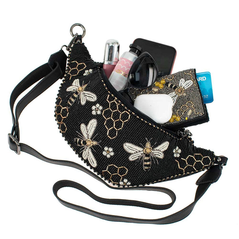 Bee Awesome Waist Belt Sling Bag Functionality