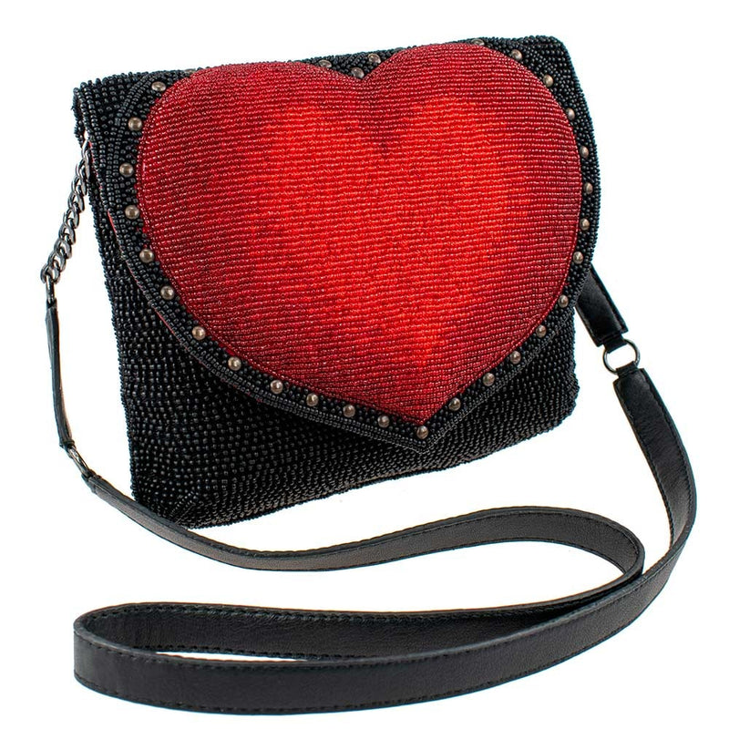 red heart crossbody