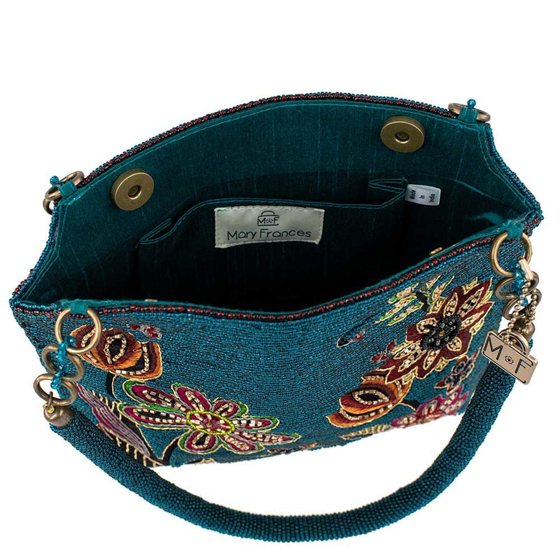 Bloom Wildly Mini Tote Shoulder Handbag