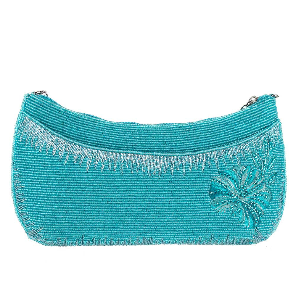 Blue Tropics Crossbody ’One of a Kind’ beaded - One Kind 2