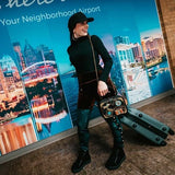 Bucket List Top Handle Travel Handbag
