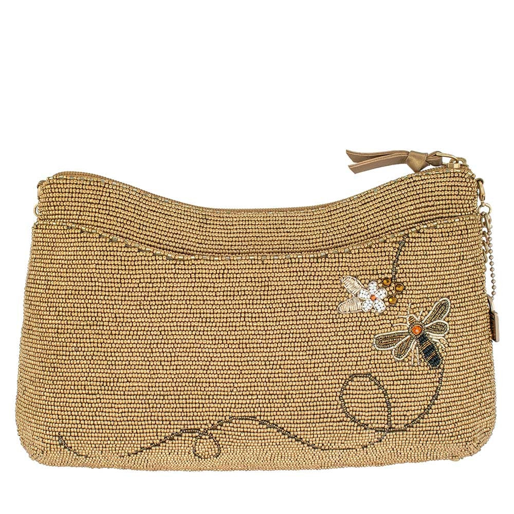 Honey - Shoulder Chain Bag with Gold Bee Buckle – Fresh Outta Ideas