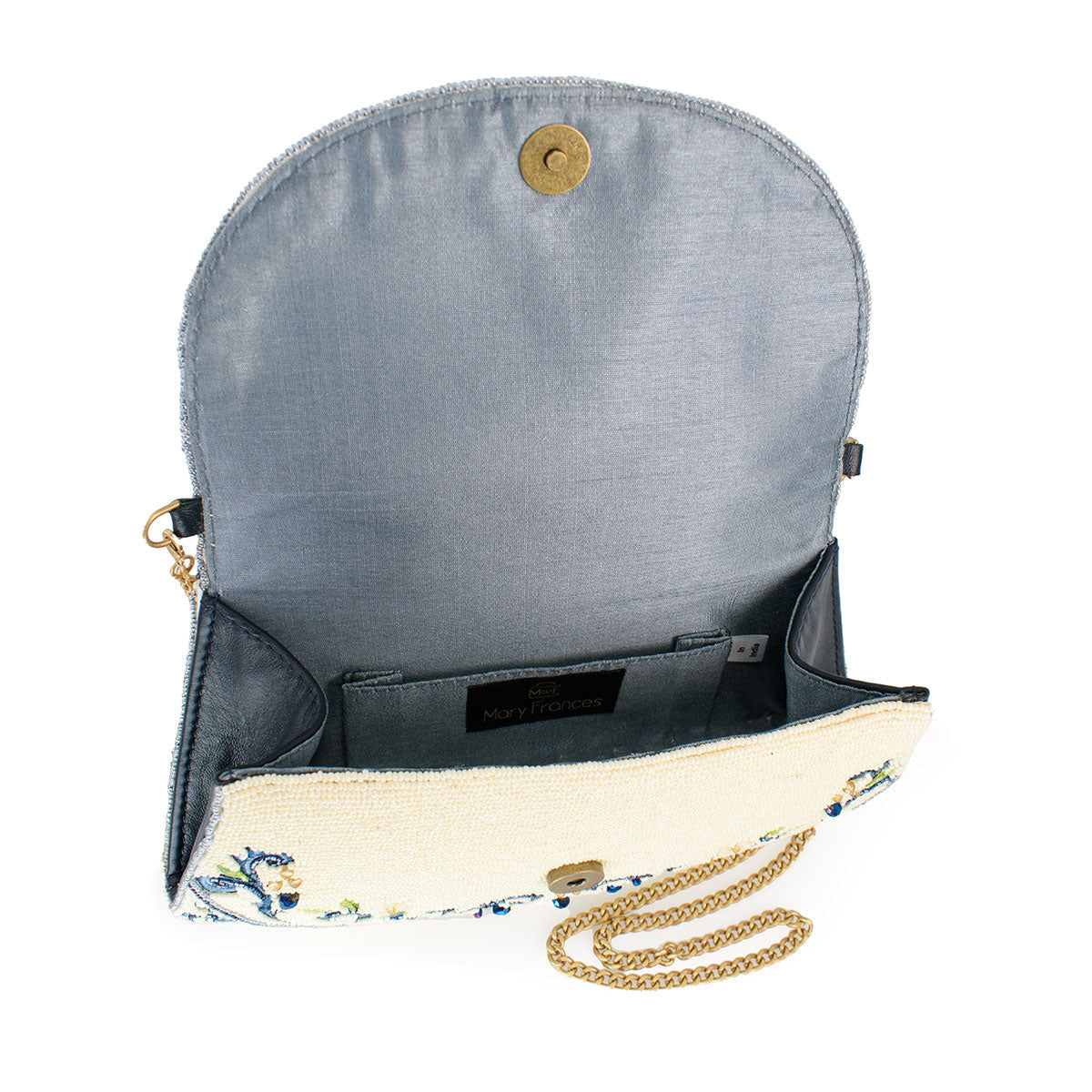 Capri Lemons Crossbody Handbag beaded - 5