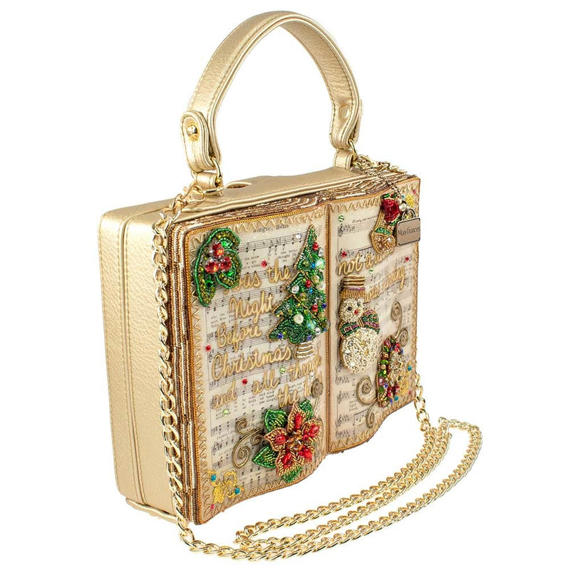 Christmas Carols Top Handle Handbag