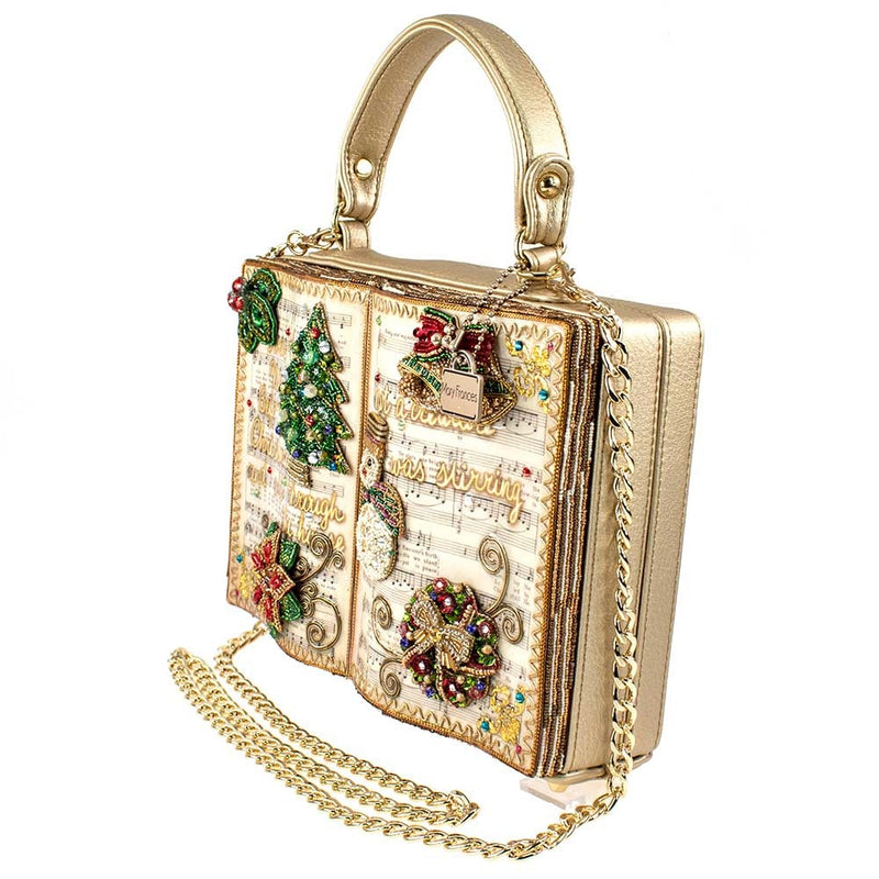 Christmas Carols Top Handle Handbag