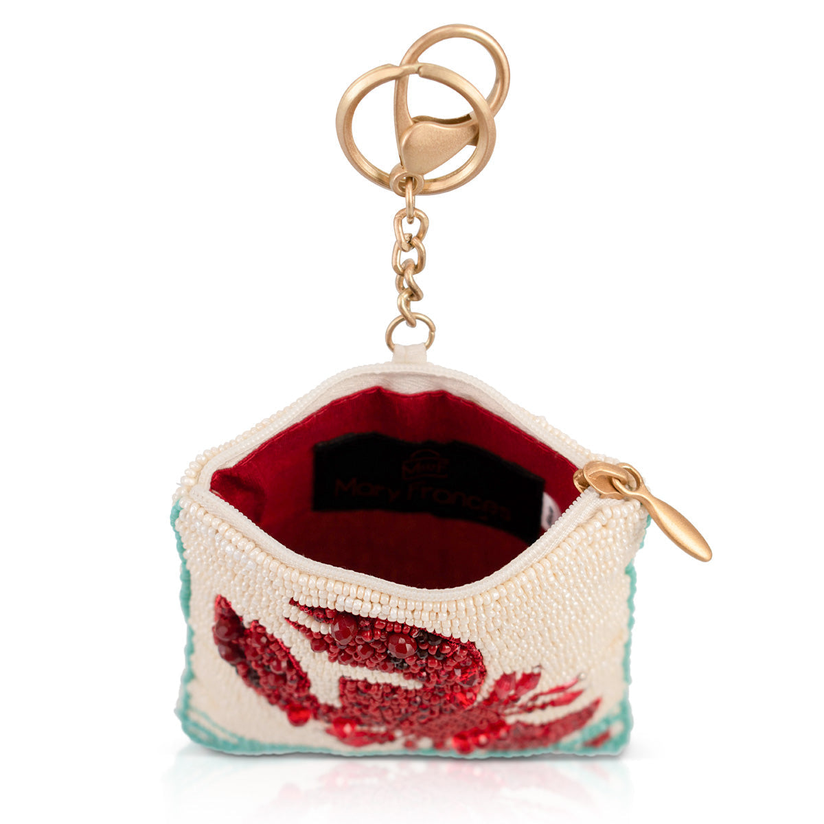 Crack Me Up Beaded Lobster Coin Purse