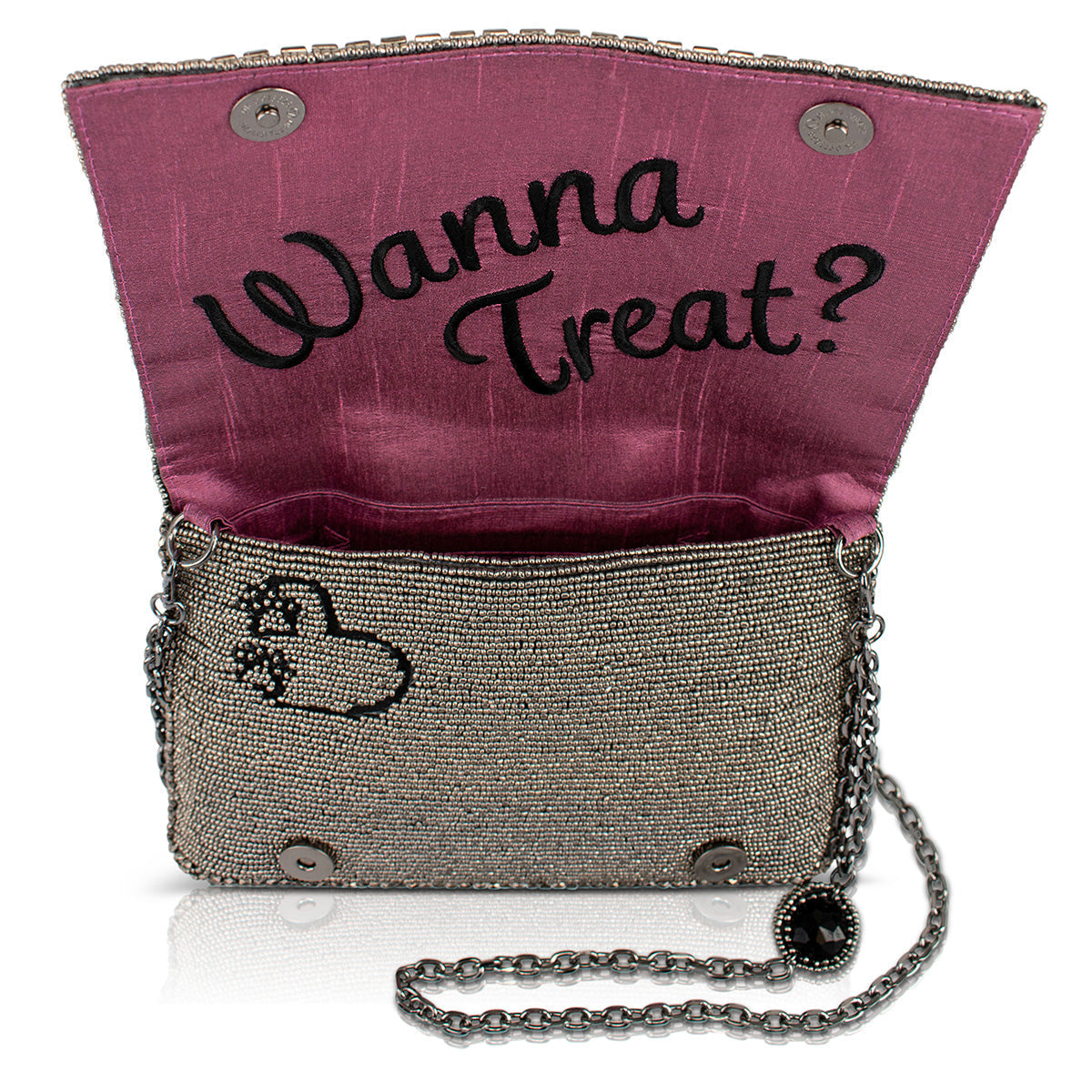 Doggone It Crossbody Handbag beaded - 3