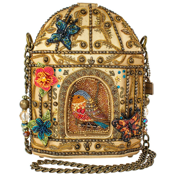Don’t Be Cagey Crossbody Birdcage Handbag