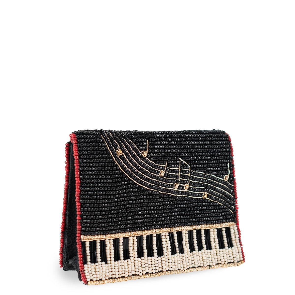 Ebony and Ivory Wallet beaded - 1