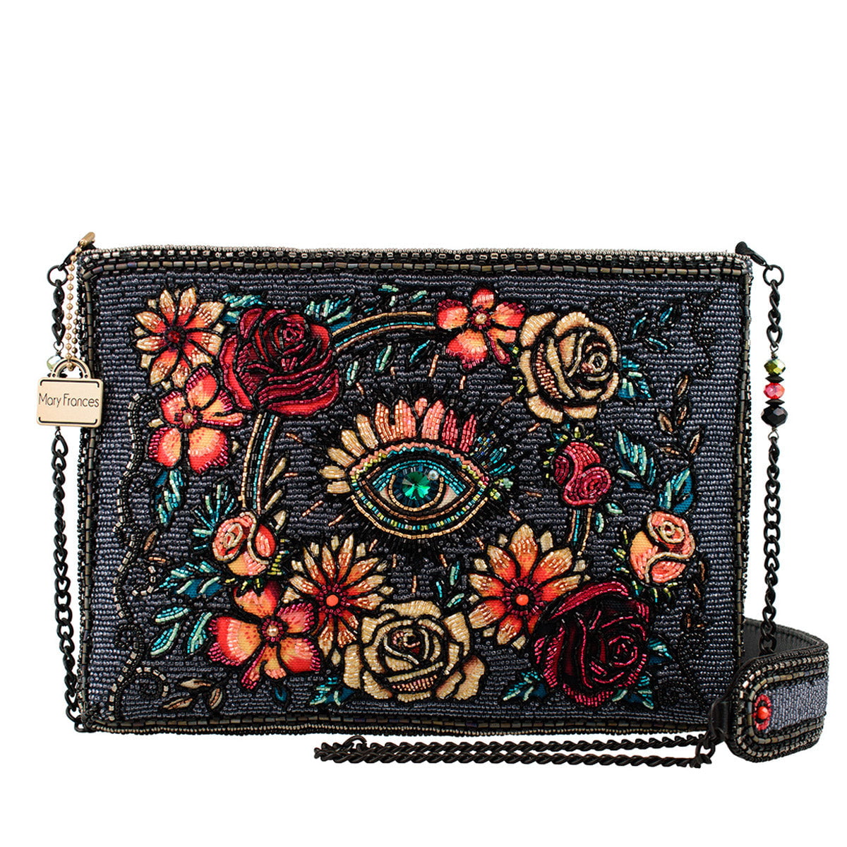 Eye On You Crossbody Handbag beaded - 1