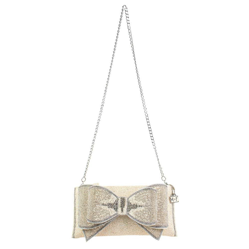 Fancy Bow Clutch - Shoulder Handbag