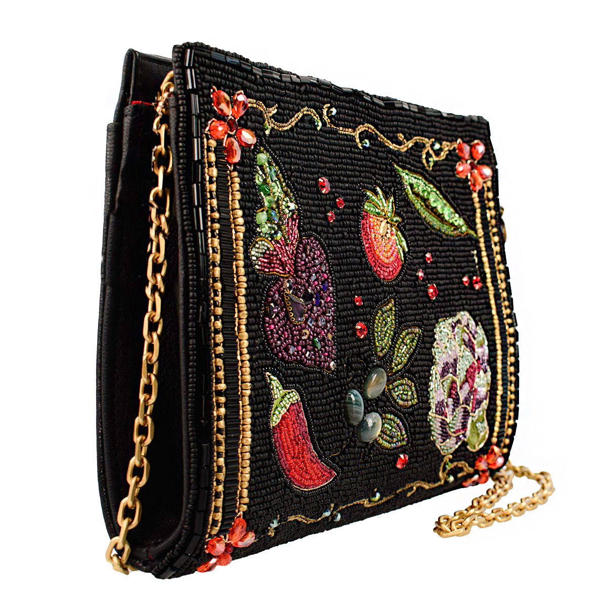 Farmers Market Crossbody Handbag beaded 3