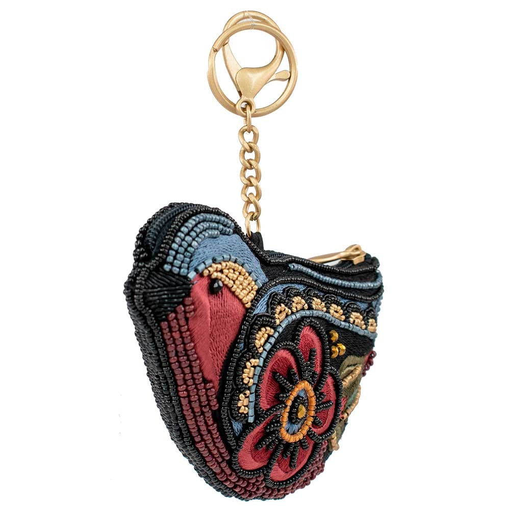 Have a Heart Beaded Coin Purse/Key Fob - Mary Frances – Mary Frances  Accessories