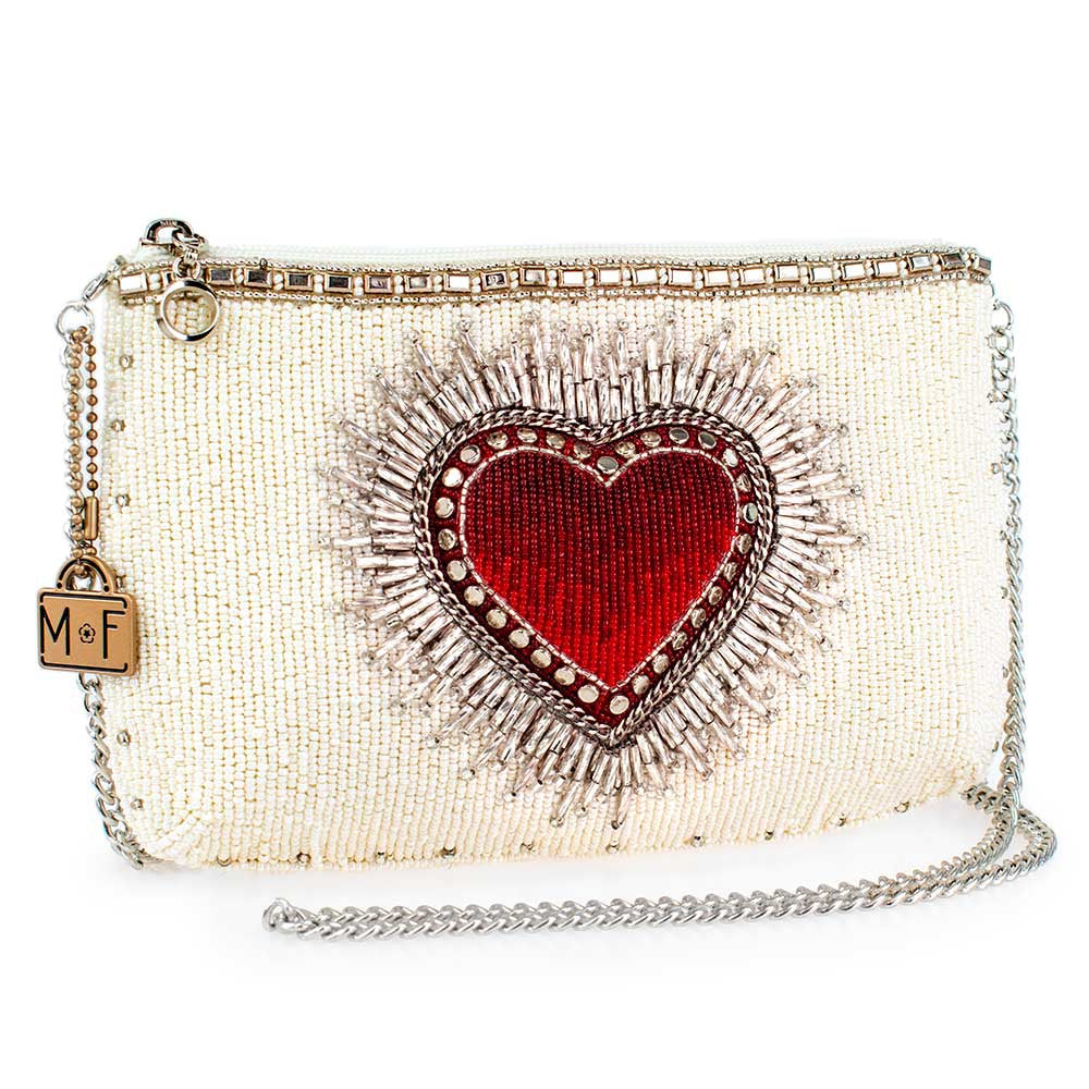 Follow Your Heart Mini Crossbody Handbag beaded - 7
