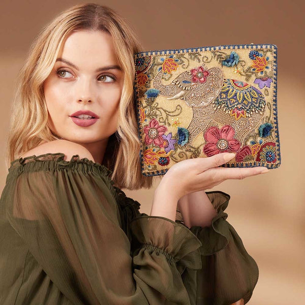 Frolic Crossbody Clutch Elephant Handbag