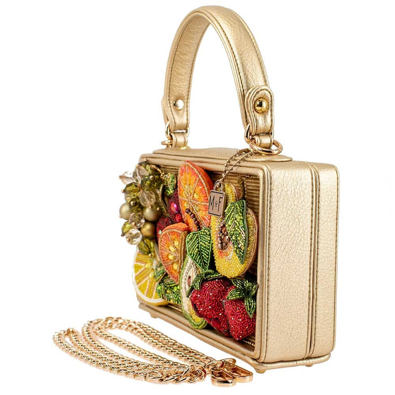 Fruit Mix Top Handle Bag - Handbag