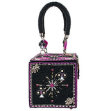 Game Night Top Handle Dice Handbag