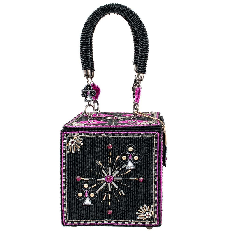 Game Night Top Handle Dice Handbag