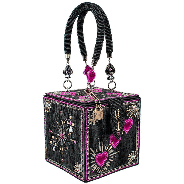 Game Night Top Handle Dice Handbag