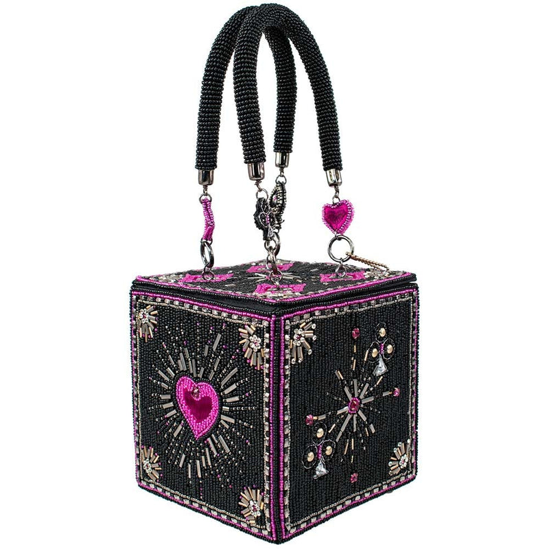 Game Night Top Handle Dice Handbag