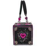 Game Night Top Handle Dice Handbag