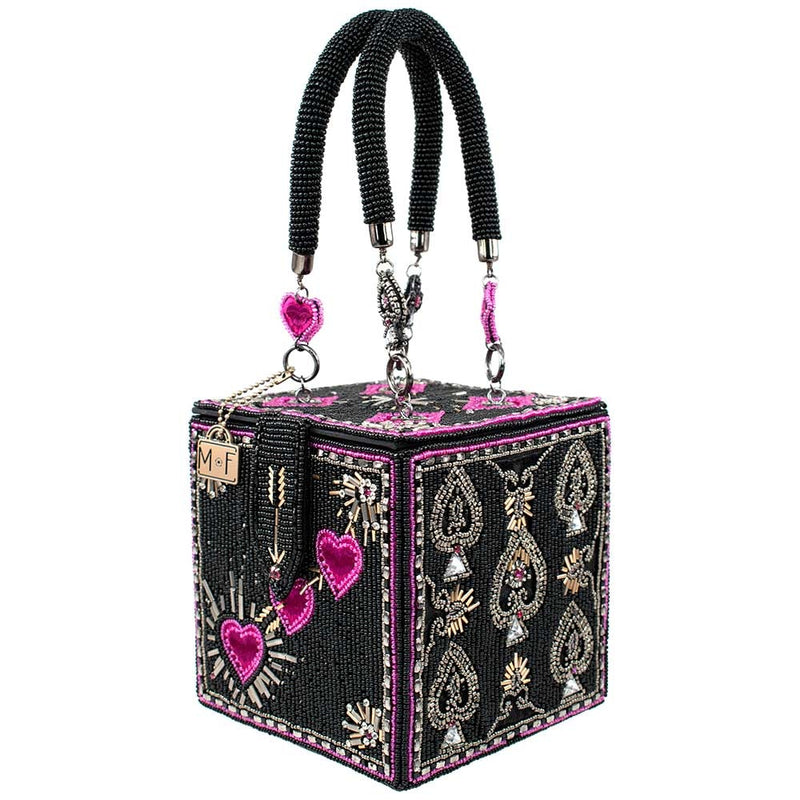 Game Night Top Handle Dice Handbag
