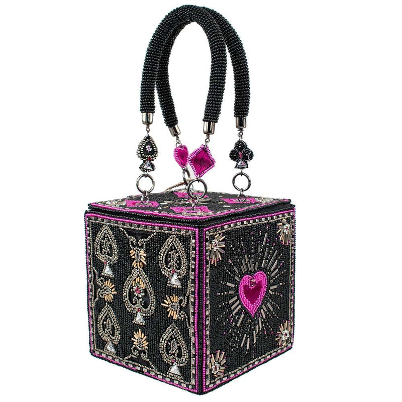 Game Night Top Handle Dice Handbag