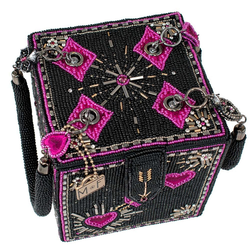 Game Night Top Handle Dice Handbag