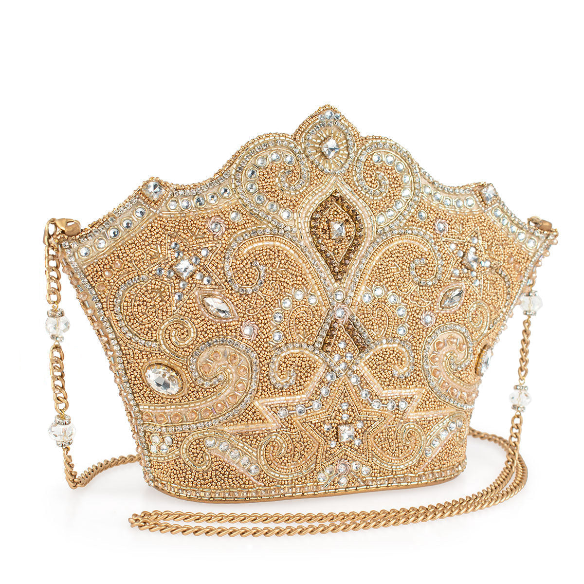 Golden Rule Crossbody Handbag beaded - 1