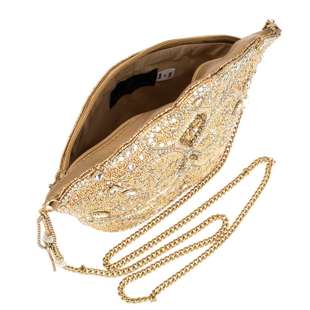 Golden Rule Crossbody Handbag beaded - 4