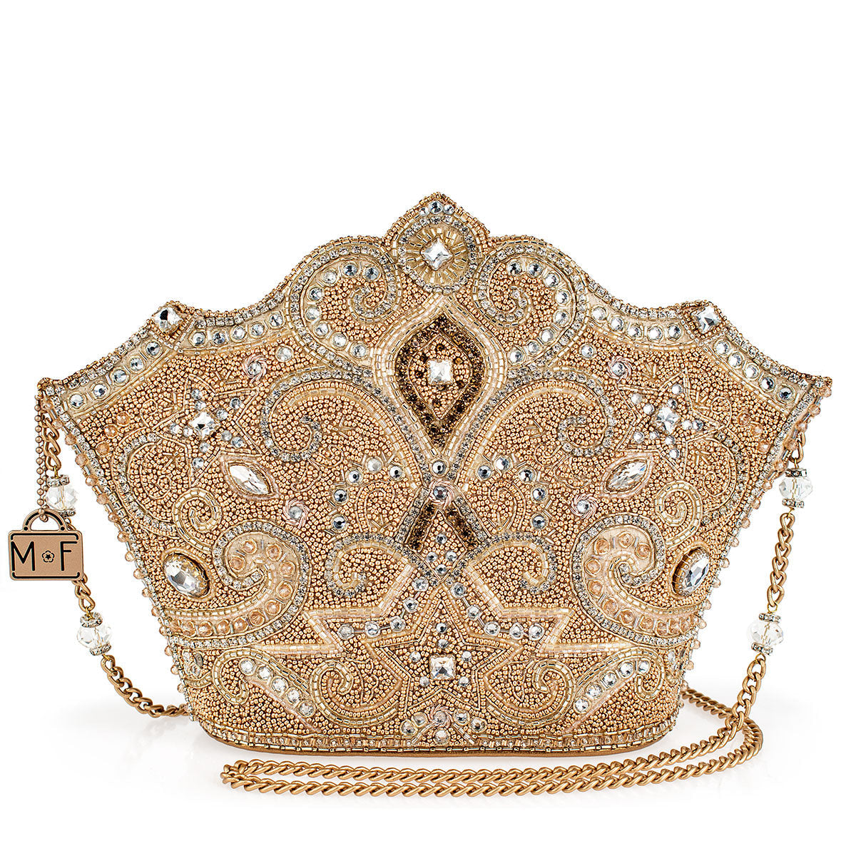 Golden Rule Crossbody Handbag beaded - 6