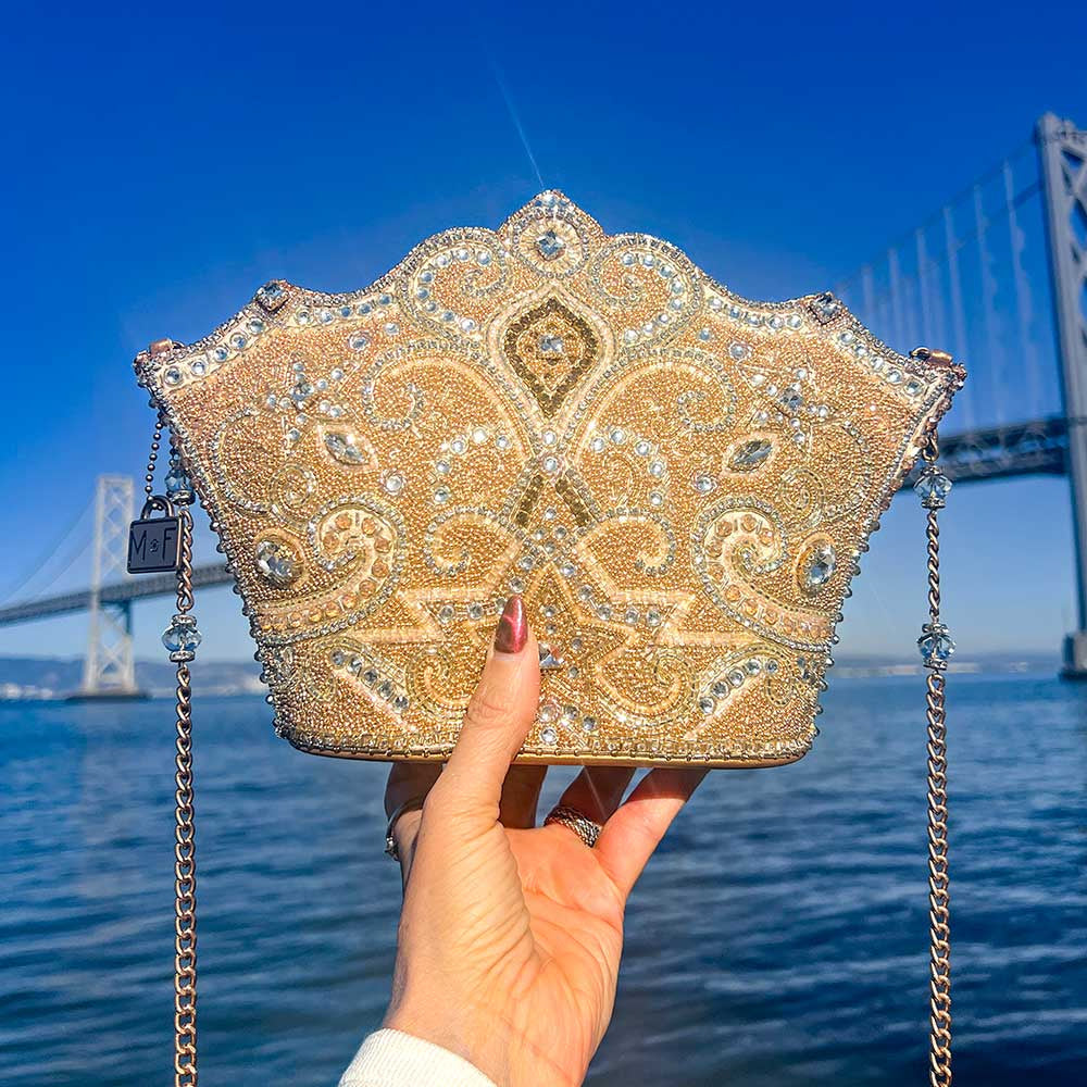 Golden Rule Crossbody Handbag beaded - 9